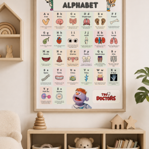 Poster of the Body Alphabet